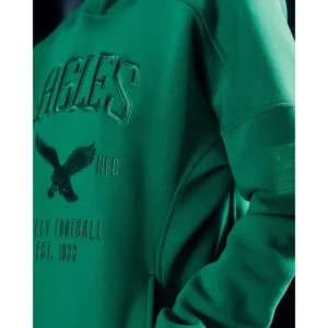 Areena Design <p>Show your team pride in the Green Fleece NFL Philadelphia Eagles LTD. TerraBlend Green Hoodie with comfortable everyday style, versatile layering, and a confident fa</p> Men's NFL Philadelphia Eagles LTD. TerraBlend Green Fleece Hoodie