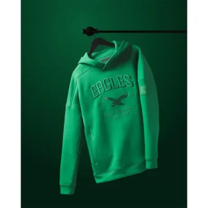 Areena Design <p>Show your team pride in the Green Fleece NFL Philadelphia Eagles LTD. TerraBlend Green Hoodie with comfortable everyday style, versatile layering, and a confident fa</p> NFL Philadelphia Eagles LTD. TerraBlend Green Fleece Hoodie