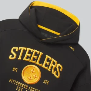 Areena Design <p>Show your team pride in the Black Fleece NFL Pittsburgh Steelers LTD. TerraBlend Hoodie with comfortable everyday style, versatile layering, and a confident fan-focu</p> Men's NFL Pittsburgh Steelers LTD. TerraBlend Black Fleece Hoodie