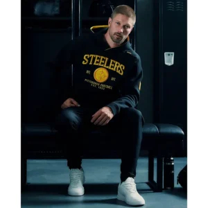 Areena Design <p>Show your team pride in the Black Fleece NFL Pittsburgh Steelers LTD. TerraBlend Hoodie with comfortable everyday style, versatile layering, and a confident fan-focu</p> NFL Pittsburgh Steelers LTD. TerraBlend Black Fleece Hoodie