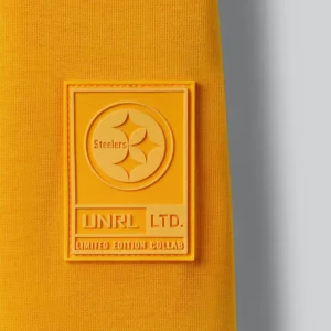Areena Design <p>Show your team pride in the Yellow Fleece NFL Pittsburgh Steelers LTD. TerraBlend Yellow Hoodie with comfortable everyday style, versatile layering, and a confident </p> Men's UNRL x NFL Pittsburgh Steelers LTD. TerraBlend Yellow Hoodie