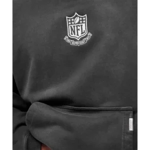 Areena Design <p>Show your team pride in the Stained Black Fleece NFL Shield x Represent Hoodie with comfortable everyday style, versatile layering, and a confident fan-focused finis</p> Unisex NFL Shield x Represent Fleece Hoodie