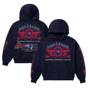 New England Patriots Born x Raised Crest Hoodie