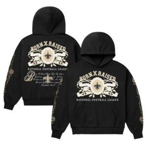 New Orleans Saints Born x Raised Crest Hoodie