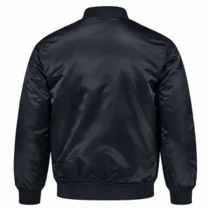 Areena Design <p>Shop the New York Yankees Dugout Black Varsity Jacket in Black Satin, made for comfortable everyday wear, easy layering, game days, travel, weekends, giftin New York Yankees Dugout Black Varsity Jacket