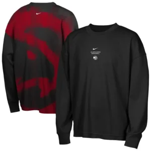 Nike x NBA Atlanta Hawks 2026 Standard Issue Long Sleeve T-Shirt