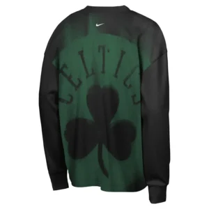 Areena Design <p>Shop the Nike x NBA Boston Celtics 2026 Standard Issue Long Sleeve T-Shirt in Black Fleece, made for comfortable everyday wear, easy layering, game days, tra Nike x NBA Boston Celtics 2026 Standard Issue Long Sleeve T-Shirt