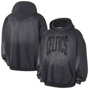 Nike x NBA Boston Celtics 2026 Standard Issue Travel Washed Hoodie