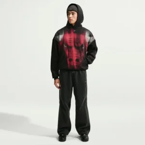 Areena Design <p>Shop the Nike x NBA Chicago Bulls 2026 Standard Issue Hoodie in Black Fleece, made for comfortable everyday wear, easy layering, game days, travel, weekends, Nike x NBA Chicago Bulls 2026 Standard Issue Hoodie