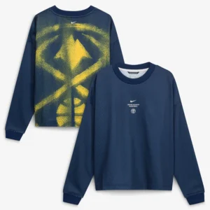 Nike x NBA Denver Nuggets 2026 Standard Issue Long Sleeve T-Shirt