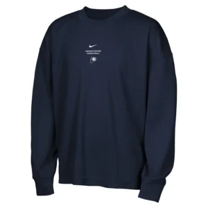Areena Design <p>Shop the Nike x NBA Indiana Pacers 2026 Standard Issue Long Sleeve T-Shirt in Navy Fleece, made for comfortable everyday wear, easy layering, game days, tra Nike x NBA Indiana Pacers 2026 Standard Issue Long Sleeve T-Shirt