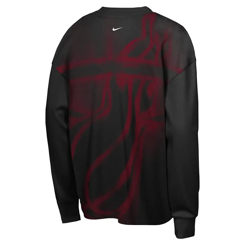 Nike x NBA Miami Heat 2026 Standard Issue Long Sleeve T-Shirt Nike x NBA Miami Heat 2026 Standard Issue Long Sleeve T-Shirt