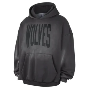 Areena Design <p>Shop the Nike x NBA Minnesota Timberwolves 2026 Standard Issue Travel Washed Hoodie in Black Fleece, made for comfortable everyday wear, easy layering, game Nike x NBA Minnesota Timberwolves 2026 Standard Issue Travel Washed Hoodie