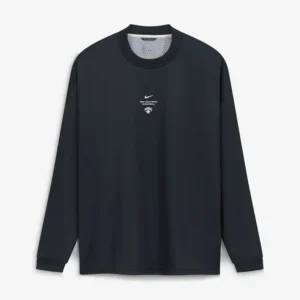 Areena Design <p>Shop the Nike x NBA New York Knicks 2026 Standard Issue Long Sleeve T-Shirt in Black Fleece, made for comfortable everyday wear, easy layering, game days, t Nike x NBA New York Knicks 2026 Standard Issue Long Sleeve T-Shirt