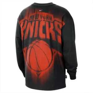 Areena Design <p>Shop the Nike x NBA New York Knicks 2026 Standard Issue Long Sleeve T-Shirt in Black Fleece, made for comfortable everyday wear, easy layering, game days, t Nike x NBA New York Knicks 2026 Standard Issue Long Sleeve T-Shirt
