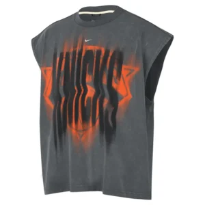 Areena Design <p>Shop the Nike x NBA New York Knicks 2026 Standard Issue Sleeveless Top in Charcoal Fleece, made for comfortable everyday wear, easy layering, game days, tra Nike x NBA New York Knicks 2026 Standard Issue Sleeveless Top