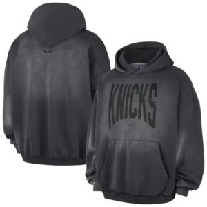 Nike x NBA New York Knicks 2026 Standard Issue Travel Washed Hoodie