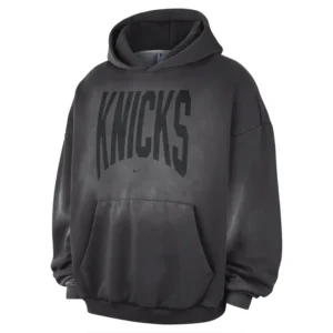 Areena Design <p>Shop the Nike x NBA New York Knicks 2026 Standard Issue Travel Washed Hoodie in Black Fleece, made for comfortable everyday wear, easy layering, game days, t Nike x NBA New York Knicks 2026 Standard Issue Travel Washed Hoodie