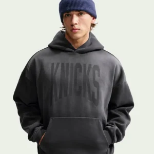 Areena Design <p>Shop the Nike x NBA New York Knicks 2026 Standard Issue Travel Washed Hoodie in Black Fleece, made for comfortable everyday wear, easy layering, game days, t Nike x NBA New York Knicks 2026 Standard Issue Travel Washed Hoodie