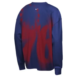 Areena Design <p>Shop the Nike x NBA Philadelphia 76ers 2026 Standard Issue Long Sleeve T-Shirt in Royal Fleece, made for comfortable everyday wear, easy layering, game days Nike x NBA Philadelphia 76ers 2026 Standard Issue Long Sleeve T-Shirt