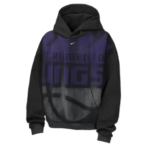 Areena Design <p>Shop the Nike x NBA Sacramento Kings 2026 Standard Issue Hoodie in Black Fleece, made for comfortable everyday wear, easy layering, game days, travel, weeken Nike x NBA Sacramento Kings 2026 Standard Issue Hoodie