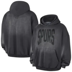 Nike x NBA San Antonio Spurs 2026 Standard Issue Travel Washed Hoodie