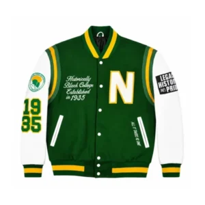 Norfolk State University Motto 2.0 Varsity Jacket