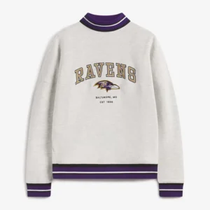 Off Season x NFL Baltimore Ravens Mock Neck Sweatshirt