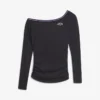 Areena Design <p>Show your team pride in this Black Fleece top. Soft, versatile, and easy to style, it brings comfortable team spirit to game days, casual weekends, travel, and everyday layering with a polished athletic finish.</p> Off Season x NFL Baltimore Ravens Off The Shoulder Long Sleeve Top