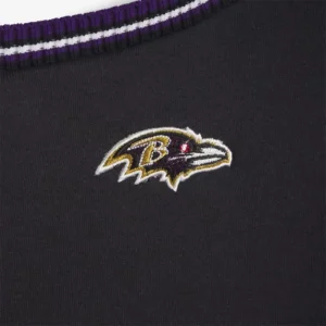 Areena Design <p>Show your team pride in this Black Fleece top. Soft, versatile, and easy to style, it brings comfortable team spirit to game days, casual weekends, travel, and everyday layering with a polished athletic finish.</p> Off Season x NFL Baltimore Ravens Off The Shoulder Long Sleeve Top