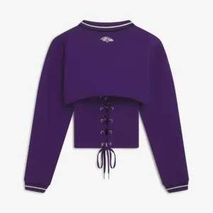 Areena Design <p>Show your team pride in the Purple Fleece Off Season x NFL Baltimore Ravens Shrug Cami with comfortable everyday style, versatile layering, and a confident fan-focus</p> Women's Off Season x NFL Baltimore Ravens Shrug Cami