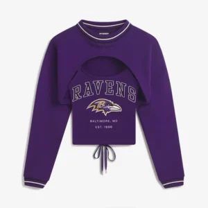Off Season x NFL Baltimore Ravens Shrug Cami