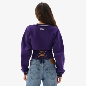 Areena Design <p>Show your team pride in the Purple Fleece Off Season x NFL Baltimore Ravens Shrug Cami with comfortable everyday style, versatile layering, and a confident fan-focus</p> Women's Off Season x NFL Baltimore Ravens Shrug Cami