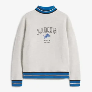 Off Season x NFL Detroit Lions Mock Neck Sweatshirt