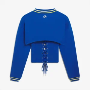 Areena Design <p>Show your team pride in this Royal Fleece cami. Soft, versatile, and easy to style, it brings comfortable team spirit to game days, casual weekends, travel, and everyday layering with a polished athletic finish.</p> Off Season x NFL Los Angeles Rams Shrug Cami