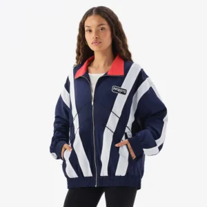 Areena Design <p>Show your team pride in the Navy Polyester Off Season x NFL New England Patriots Full-Zip Windbreaker Jacket with comfortable everyday style, versatile layering, and</p> Off Season x NFL New England Patriots Full-Zip Windbreaker Jacket