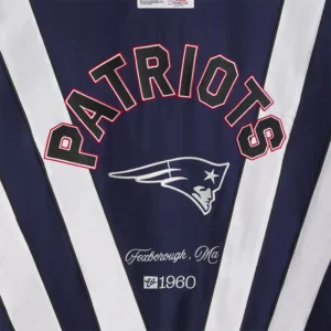 Areena Design <p>Show your team pride in the Navy Polyester Off Season x NFL New England Patriots Full-Zip Windbreaker Jacket with comfortable everyday style, versatile layering, and</p> Off Season x NFL New England Patriots Full-Zip Windbreaker Jacket