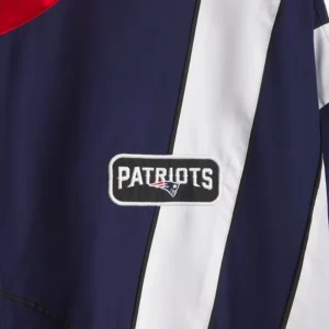 Areena Design <p>Show your team pride in the Navy Polyester Off Season x NFL New England Patriots Full-Zip Windbreaker Jacket with comfortable everyday style, versatile layering, and</p> Off Season x NFL New England Patriots Full-Zip Windbreaker Jacket