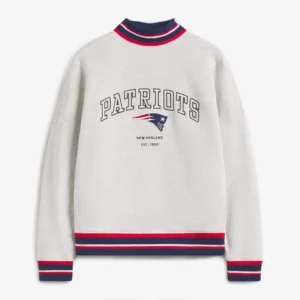 Off Season x NFL New England Patriots Mock Neck Sweatshirt