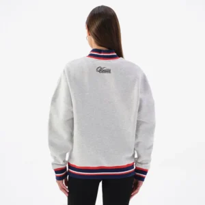 Areena Design <p>Show your team pride in this Heather Gray Fleece sweatshirt. Soft, versatile, and easy to style, it brings comfortable team spirit to game days, casual weekends, travel, and everyday layering with a polished athletic finish.</p> Off Season x NFL New England Patriots Mock Neck Sweatshirt