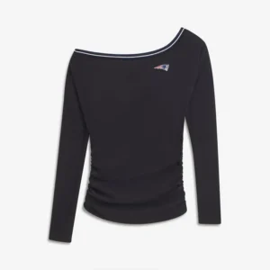 Off Season x NFL New England Patriots Off The Shoulder Long Sleeve Top