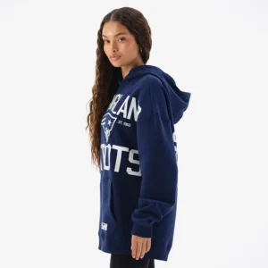 Areena Design <p>Show your team pride in this Navy Fleece hoodie. Soft, versatile, and easy to style, it brings comfortable team spirit to game days, casual weekends, travel, and everyday layering with a polished athletic finish.</p> Off Season x NFL New England Patriots Oversized Hoodie