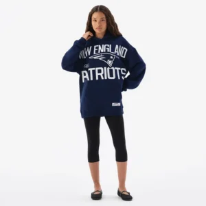 Areena Design <p>Show your team pride in this Navy Fleece hoodie. Soft, versatile, and easy to style, it brings comfortable team spirit to game days, casual weekends, travel, and everyday layering with a polished athletic finish.</p> Off Season x NFL New England Patriots Oversized Hoodie