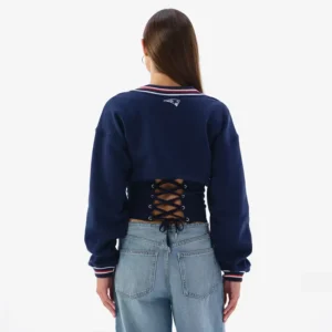 Areena Design <p>Show your team pride in the Navy Fleece Off Season x NFL New England Patriots Shrug Cami with comfortable everyday style, versatile layering, and a confident fan-foc</p> Women's Off Season x NFL New England Patriots Shrug Cami