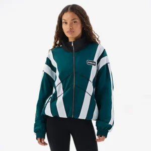 Areena Design <p>Show your team pride in the Midnight Green Polyester Off Season x NFL Philadelphia Eagles Full-Zip Windbreaker Jacket with comfortable everyday style, versatile laye</p> Off Season x NFL Philadelphia Eagles Full-Zip Polyester Windbreaker Jacket
