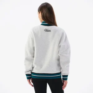 Areena Design <p>Show your team pride in this Heather Gray Fleece sweatshirt. Soft, versatile, and easy to style, it brings comfortable team spirit to game days, casual weekends, travel, and everyday layering with a polished athletic finish.</p> Off Season x NFL Philadelphia Eagles Mock Neck Sweatshirt