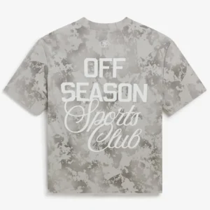 Areena Design <p>Show your team pride in this Gray Cotton T-shirt. Soft, versatile, and easy to style, it brings comfortable team spirit to game days, casual weekends, travel, and everyday layering with a polished athletic finish.</p> Off Season x NFL San Francisco 49ers Camo Graphic T-Shirt <p>Show your team pride in this Gray Cotton T-shirt. Soft, versatile, and easy to style, it brings comfortable team spirit to game days, casual weekends, travel, and everyday layering with a polished athletic finish.</p>