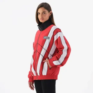Areena Design <p>Show your team pride in the Scarlet Polyester Off Season x NFL San Francisco 49ers Full-Zip Windbreaker Jacket with comfortable everyday style, versatile layering, a</p> Off-Season x NFL San Francisco 49ers Full-Zip Windbreaker Jacket