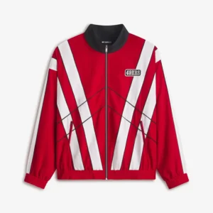 Areena Design <p>Show your team pride in the Scarlet Polyester Off Season x NFL San Francisco 49ers Full-Zip Windbreaker Jacket with comfortable everyday style, versatile layering, a</p> Off Season x NFL San Francisco 49ers Full-Zip Windbreaker Jacket