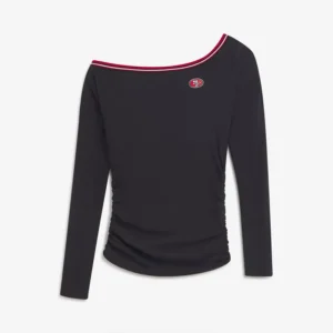 Off Season x NFL San Francisco 49ers Off The Shoulder Long Sleeve Top